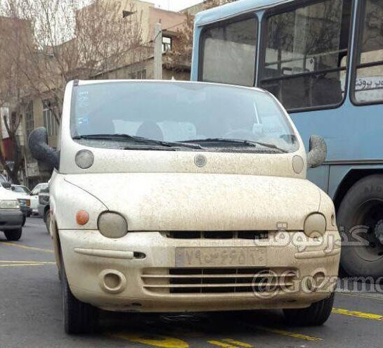 زشت ترین خودروی دنیا در تهران +عکس