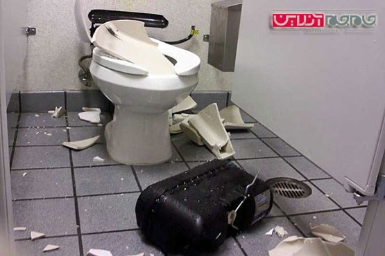 انفجار توالت‌ های فرنگی در آمریکا! +عکس