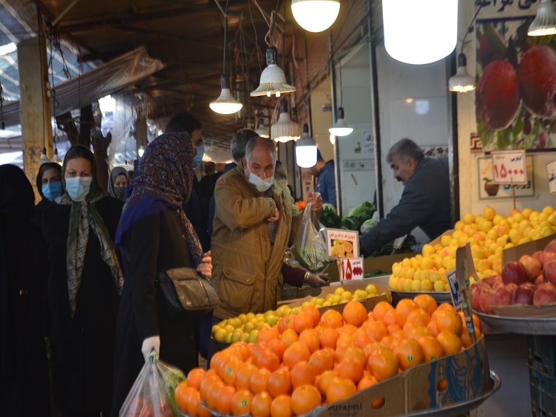 بازار شب یلدا در کرمانشاه