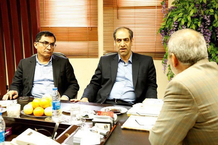 &nbsp;نشست مشترک کتانباف شهردار اهواز و کشانی مدیرعامل فولاد خوزستان