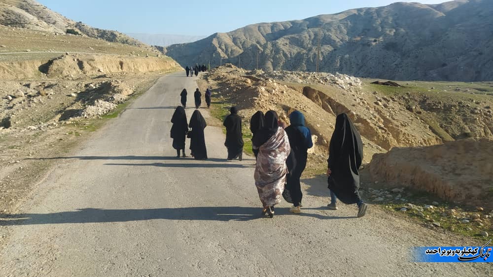 همایش پیاده روی بانوان در دهستان قیام همایش پیاده روی بانوان در دهستان قیام