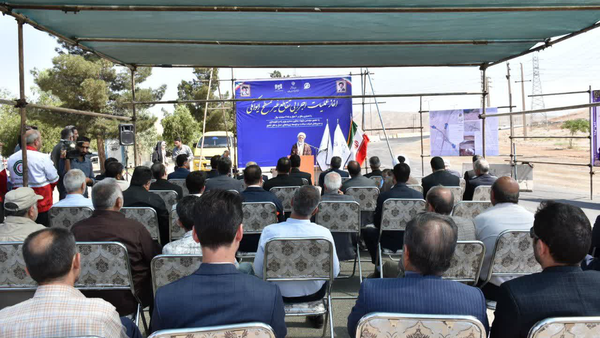 عملیات اجرایی تقاطع غیرهمسطح ایوانکی با حضور معاون وزیر راه آغاز شد