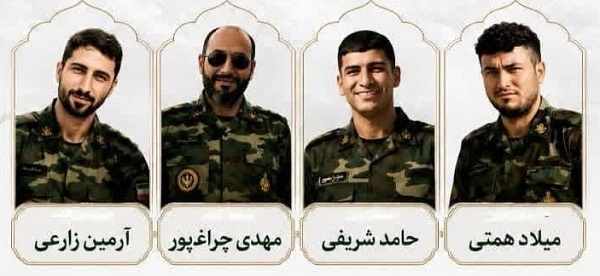 پیکر مطهر ۴ شهید ارتش در اهواز تشییع شد پیکر مطهر ۴ شهید ارتش در اهواز تشییع شد