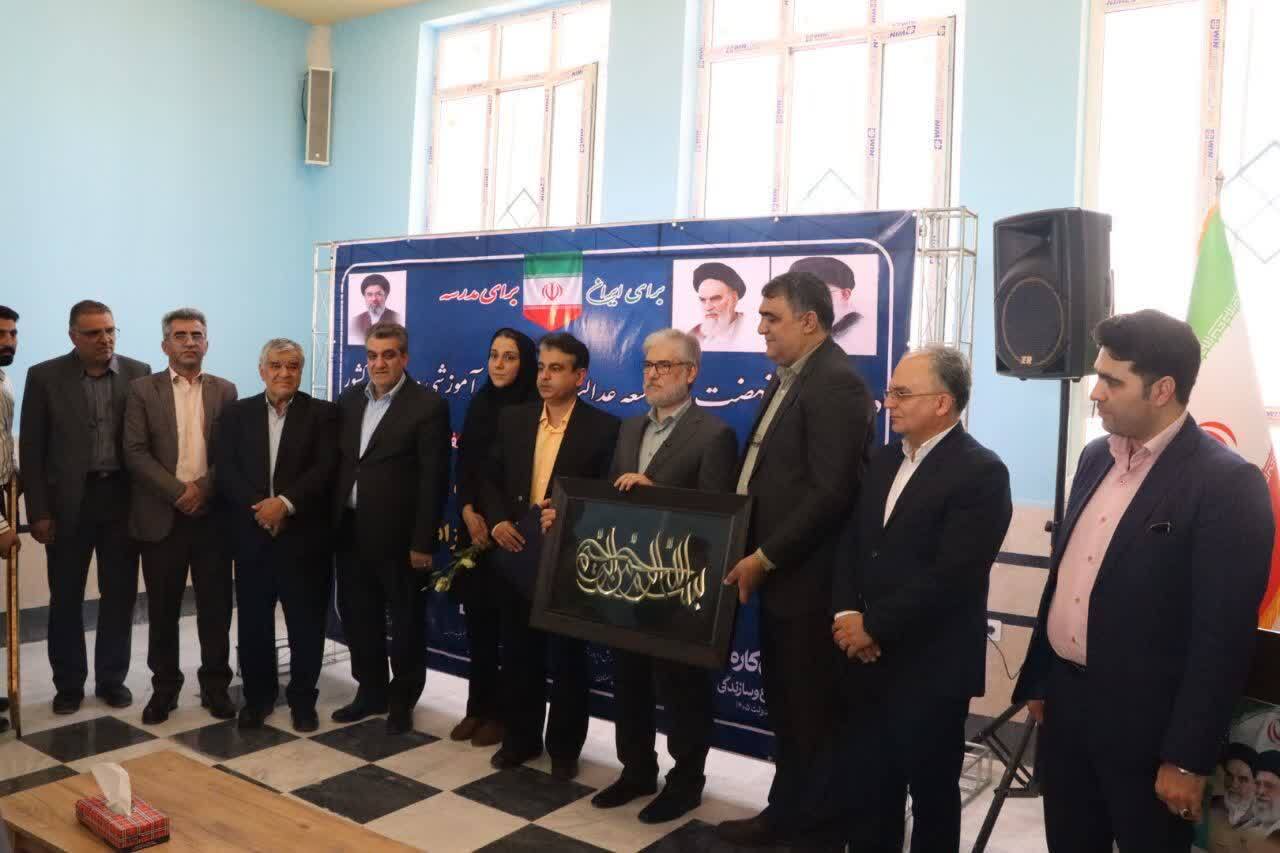 مدرسه ۹ کلاسه «فاطمه رستم‌زاده» در سمنان افتتاح شد