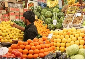 نرخ میوه و تره‌بار در بازار اهواز