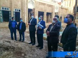 مشکلات بازار تاریخی خان در یزد بررسی شد