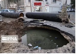 اصلاح نقاط ریزشی فاضلاب اهواز تا پایان امسال در دستور کار است