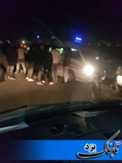 ۷ مصدوم بر اثر تصادف در زارچ