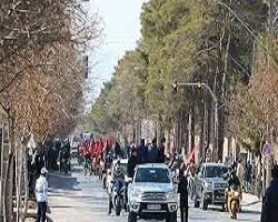 راهپیمایی 22 بهمن در اصفهان موتوری و خودرویی