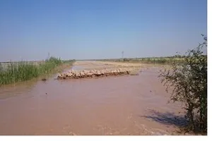 مرمت سیل‌بندهای شکسته در حال انجام است