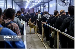 تردد پرحجم زائران در مرز چذابه