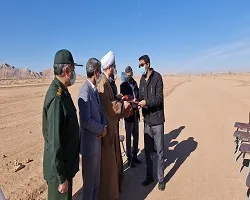 تحویل زمین مسکن ملی به متقاضیان در شهر خور