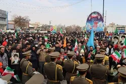 حضور پرشور مردم ارومیه در راهپیمایی 22 بهمن