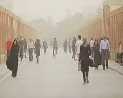 گرد و غبار مهمان چند روزه اصفهان