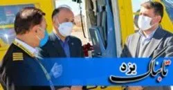 بازدید استاندار از پایگاه اورژانس هوایی یزد